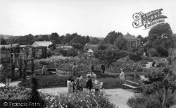 General View Of The Gardens c.1955, Wannock