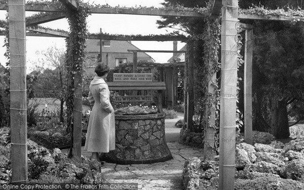 Photo of Wannock, Tea Gardens, The Wishing Well c.1955