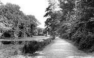 Wanstead, the Park, Ornamental Waters c1955