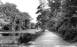 The Park, Ornamental Waters c.1955, Wanstead