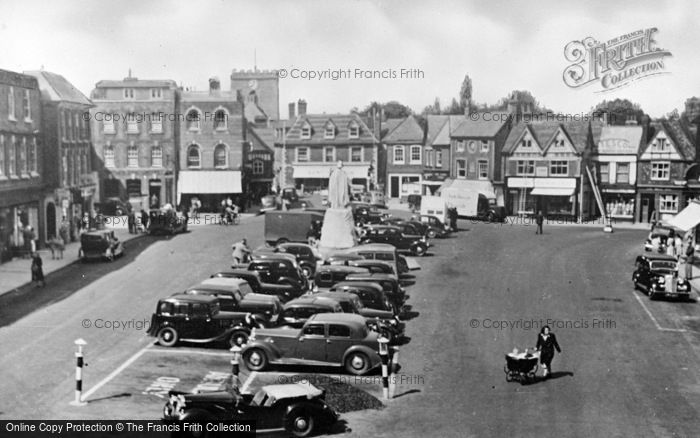 Photo of Wantage, Market Place c.1950