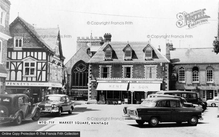 Photo of Wantage, Market Square c.1960