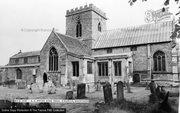 Photo of Wantage, St Peter And St Paul's Church c.1960