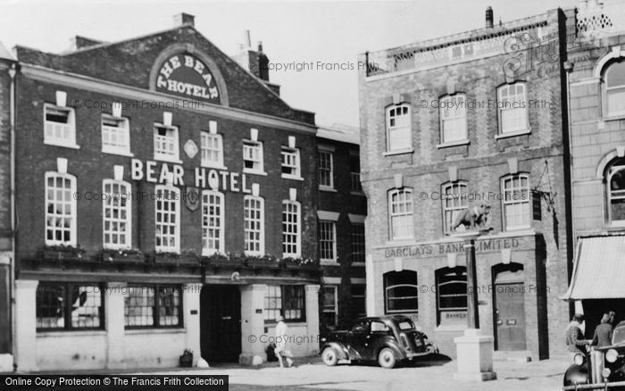 Photo of Wantage, The Bear Hotel c.1950