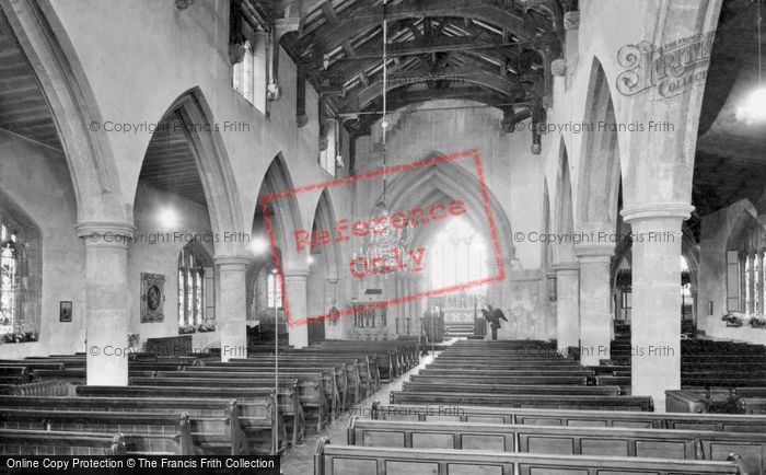 Photo of Wantage, The Church Interior c.1960