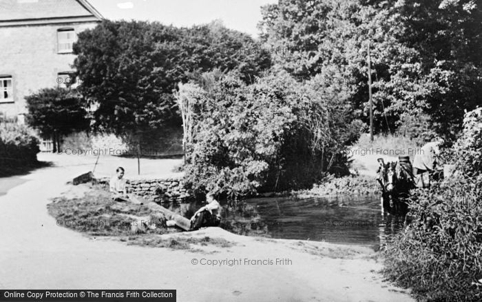 Photo of Wantage, The Ford, Willoughby's Mill c.1955