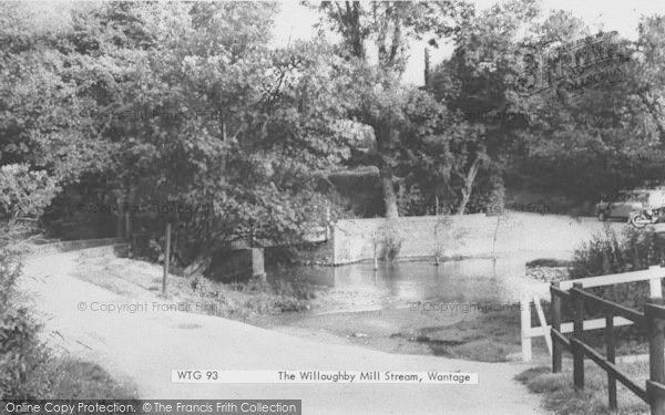 Photo of Wantage, The Willoughby Mill Stream, The Watersplash c.1965