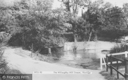 The Willoughby Mill Stream, The Watersplash c.1965, Wantage