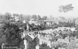 View From Church Tower c.1890, Wantage