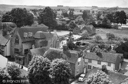 View From The Church Tower c.1960, Wantage