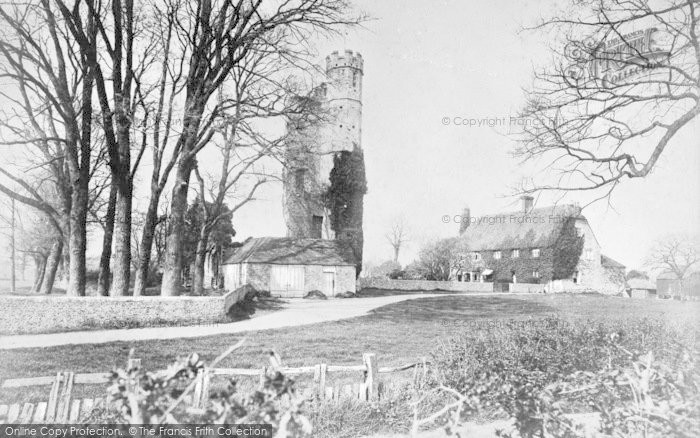 Photo of Warblington, Castle 1890