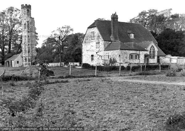 Photo of Warblington, Castle c.1955