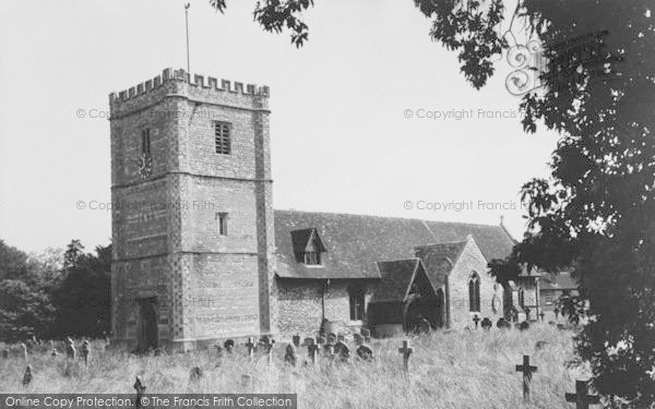 Photo of Warborough, The Church c.1960