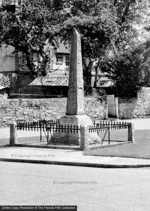 Photo of Warborough, The Memorial c.1960