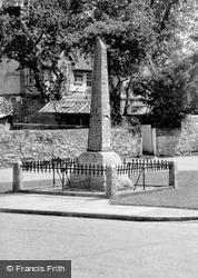 The Memorial c.1960, Warborough