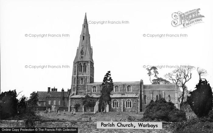Photo of Warboys, Parish Church c.1939