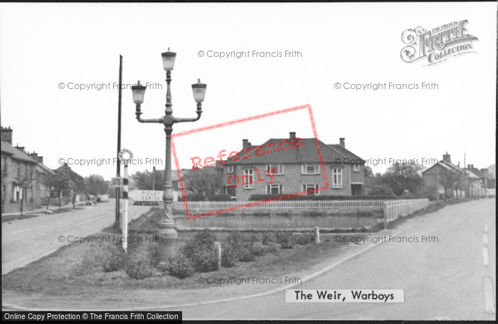 Photo of Warboys, The Weir c.1939