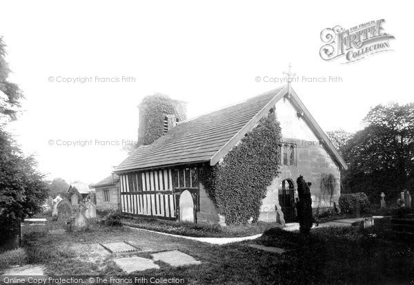 Photo of Warburton, St Werburgh's Church 1897