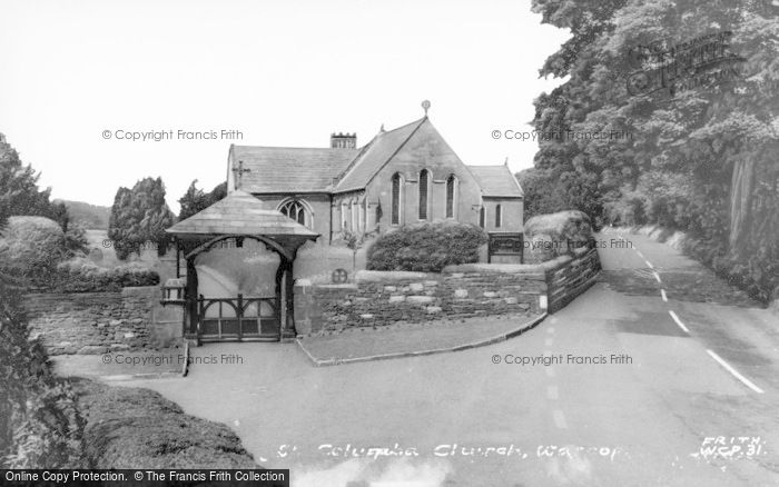 Photo of Warcop, St Columba Church c.1965