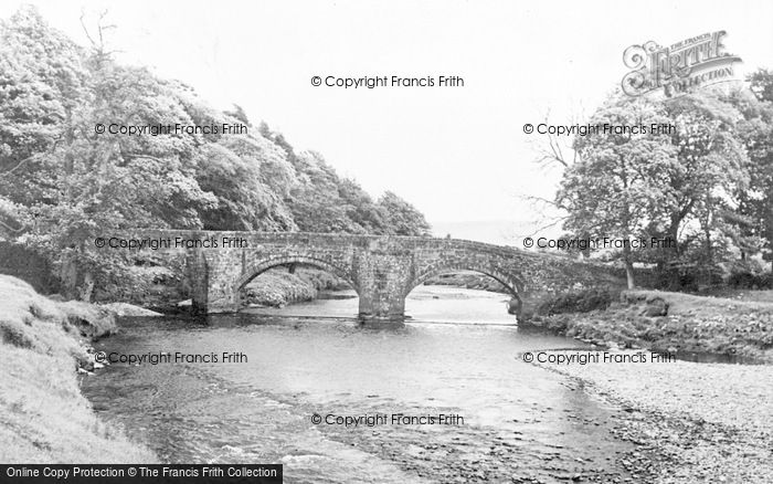 Photo of Warcop, The Bridge And River c.1960