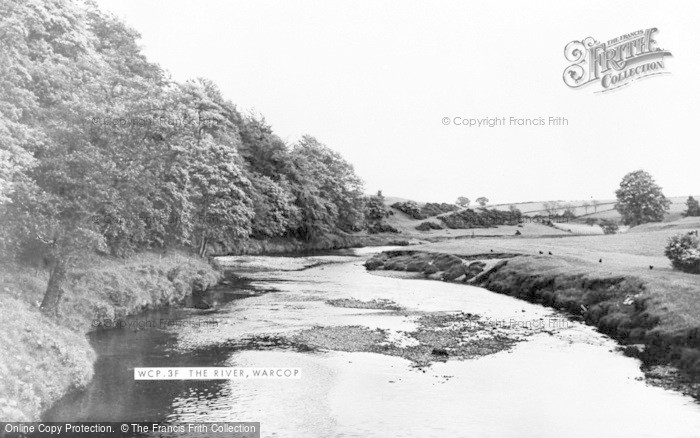 Photo of Warcop, The River c.1960