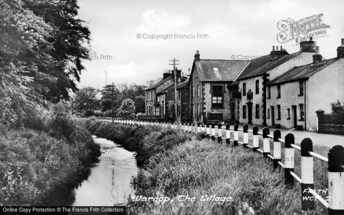 Photo of Warcop, The Village c.1960