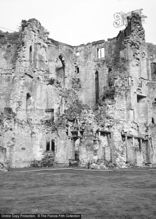 Photo of Wardour Castle, 1952