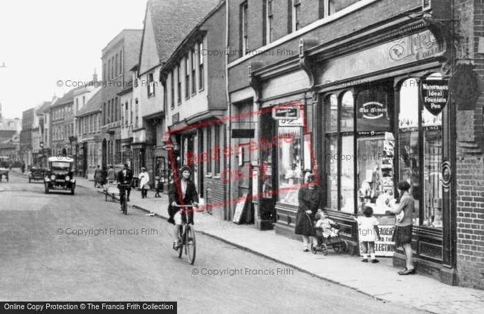 Photo of Ware, High Street 1929