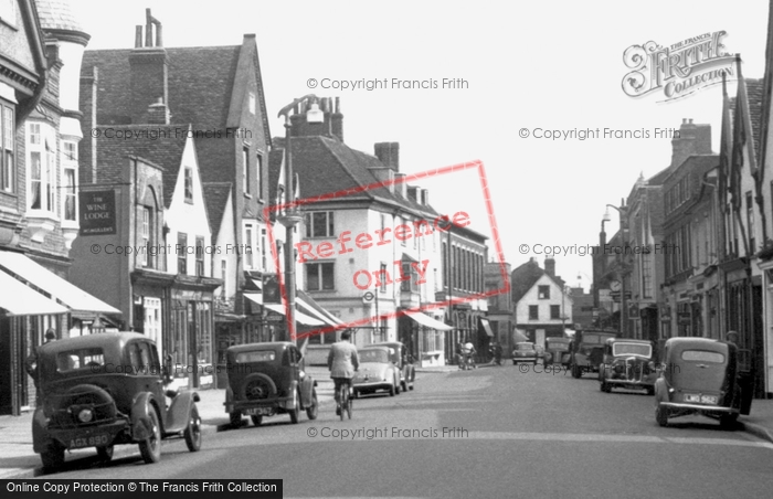 Photo of Ware, High Street c.1955