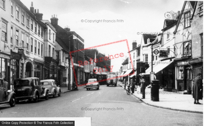 Photo of Ware, High Street c.1955