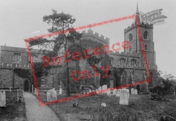 St Mary's Church 1925, Ware