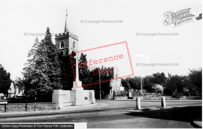 Photo of Ware, St Mary's Parish Church c.1960