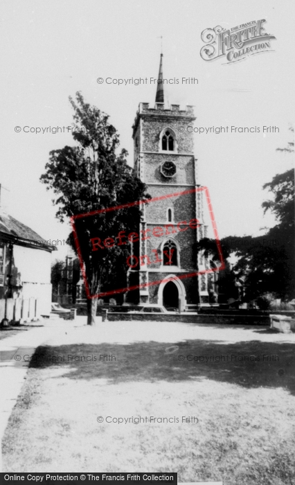 Photo of Ware, St Mary's Parish Church c.1960