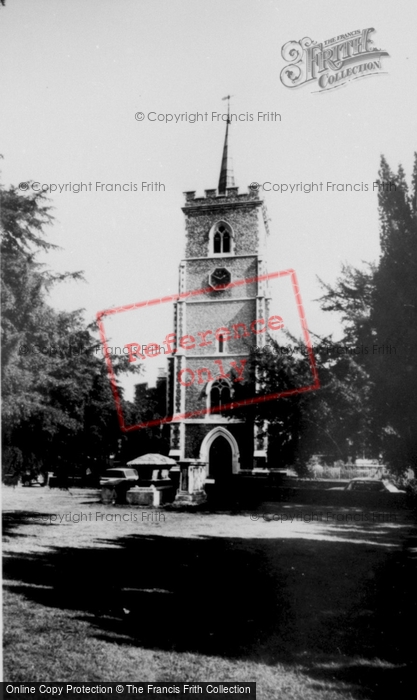 Photo of Ware, St Mary's Parish Church c.1960