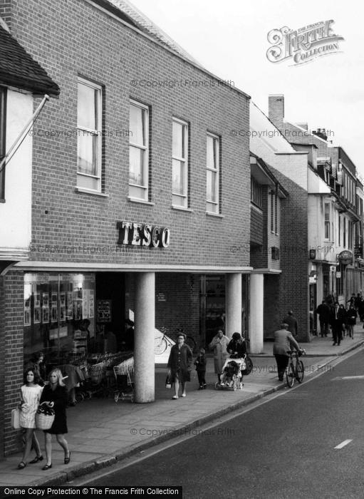 Photo of Ware, Tesco, High Street c.1965