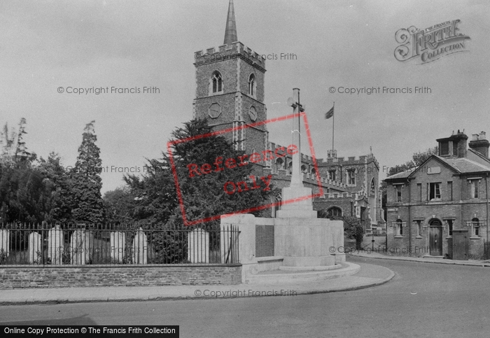 Photo of Ware, The Church And Cross 1929