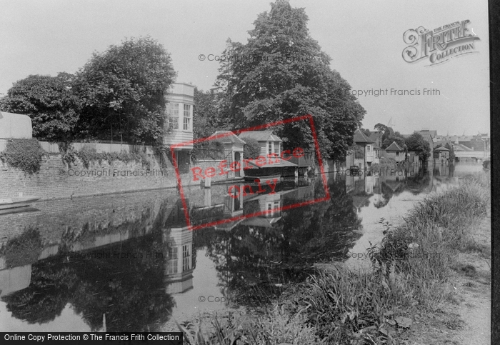 Photo of Ware, The River Lea 1925