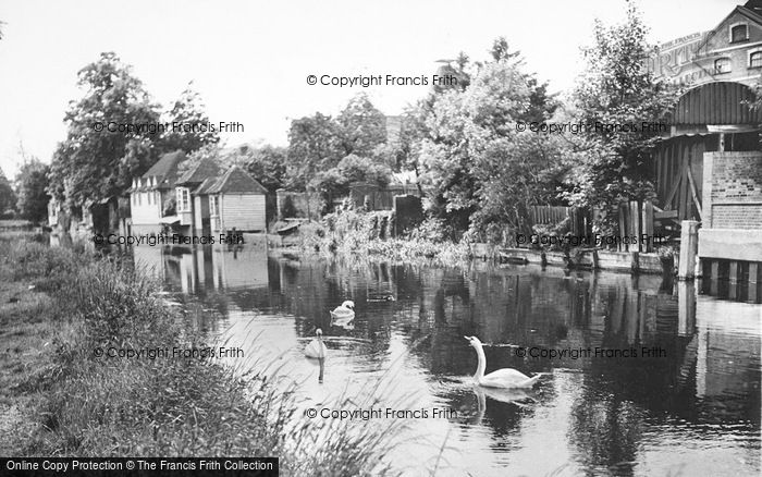 Photo of Ware, The River Lea c.1955