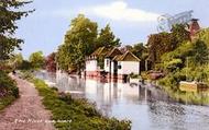 The River Lea c.1955, Ware