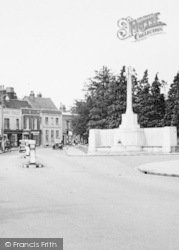 The War Memorial c.1955, Ware