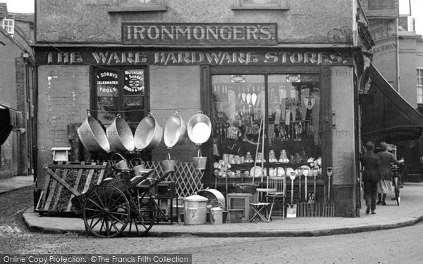 Photo of Ware, The Ware Hardware Stores 1925