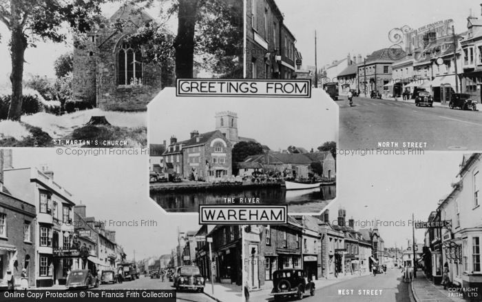 Photo of Wareham, Composite c.1950