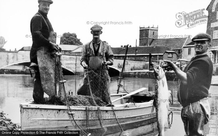 Photo of Wareham, Salmon Fishing c.1960