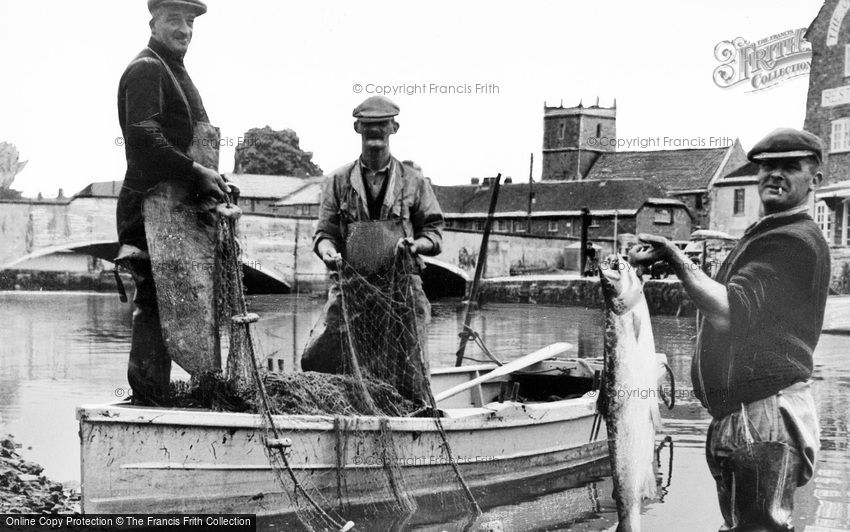 Wareham, Salmon Fishing c1960