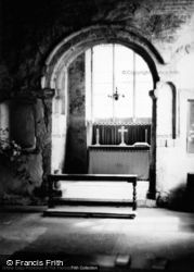 St Martin's Church Interior 1963, Wareham