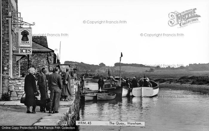 Photo of Wareham, The Quay c.1950