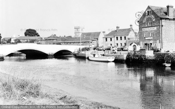 Photo of Wareham, The River Frome And Bridge c.1960