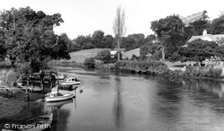 Wareham, the River Frome c1960