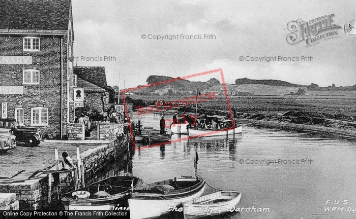 Photo of Wareham, View From The Bridge c.1950