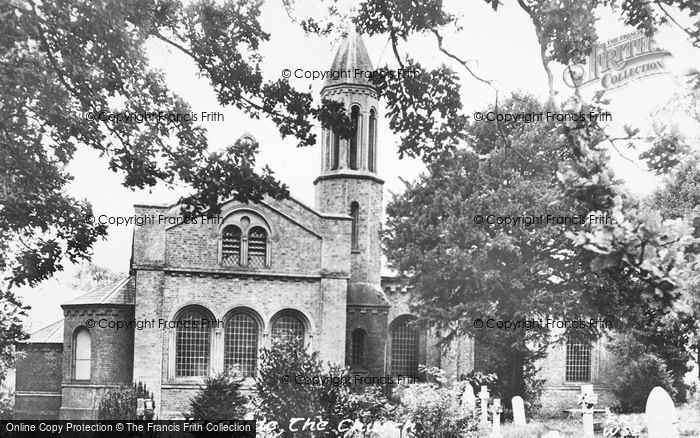 Photo of Wareside, The Church c.1955